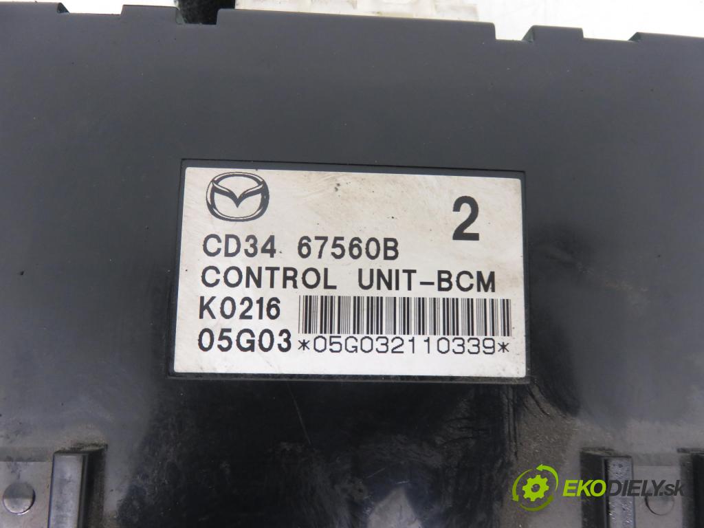 MAZDA 5 (CR19) MINIVAN 2005 85,00 1.8 1798,00 MODUL BCM CD3467560B