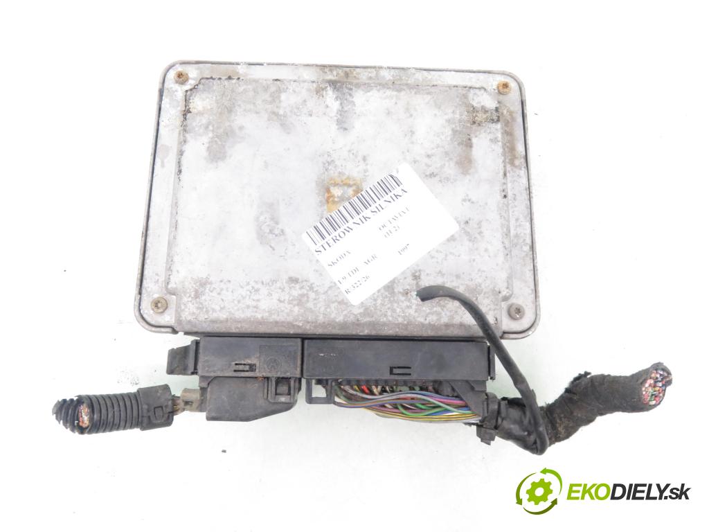 SKODA OCTAVIA I (1U2) SEDAN 1997 66,00 1.9 TDI 90- AGR 1896,00 Riadiaca jednotka Motor 038906018BC ; 0281001755