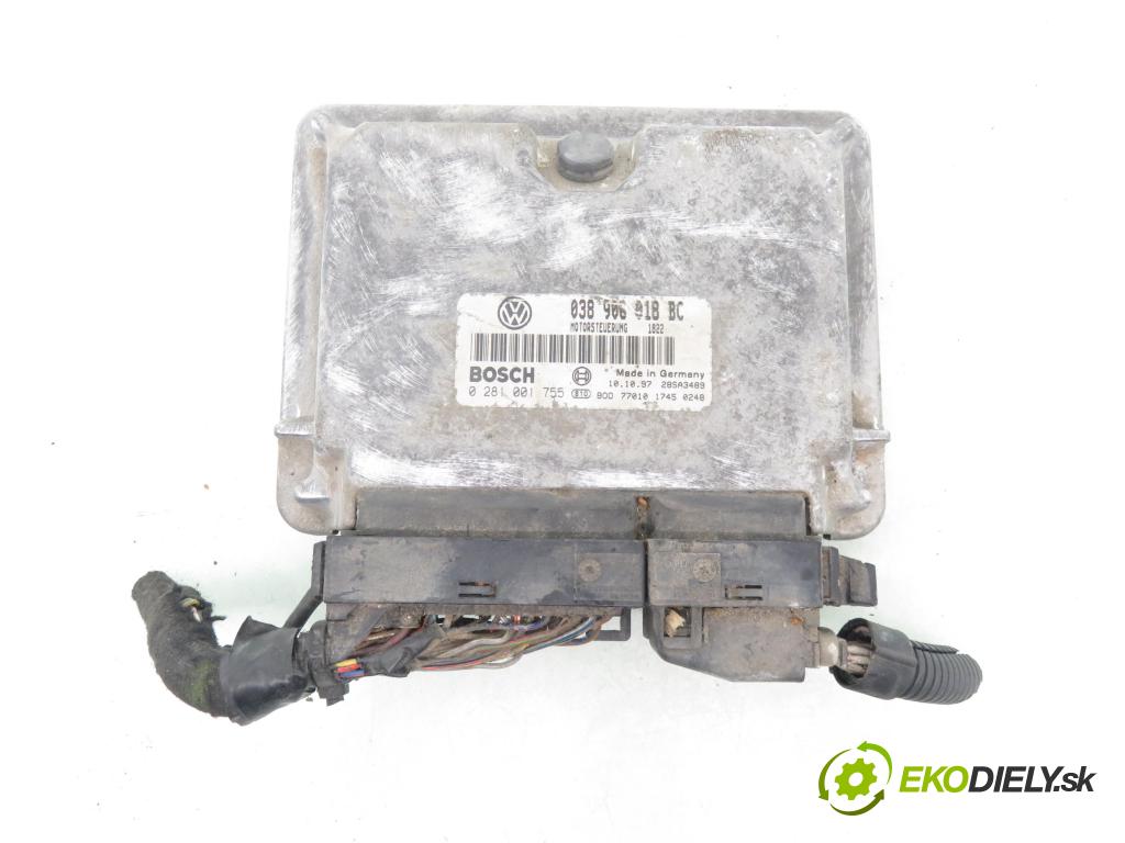 SKODA OCTAVIA I (1U2) SEDAN 1997 66,00 1.9 TDI 90- AGR 1896,00 Riadiaca jednotka Motor 038906018BC ; 0281001755