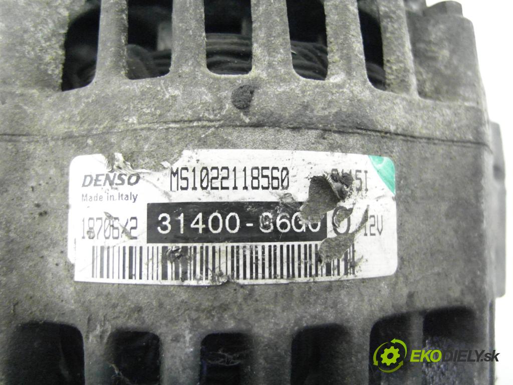 SUZUKI IGNIS II (MH) HB 2006 61,00 1.3 (RM413) - M13A 1328,00 Alternátor MS1022118560 ; 3140086G0 (Alternátor)