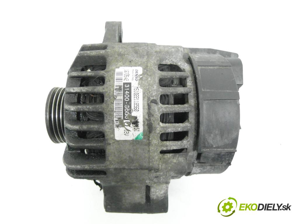 SUZUKI IGNIS II (MH) HB 2006 61,00 1.3 (RM413) - M13A 1328,00 Alternátor MS1022118560 ; 3140086G0 (Alternátor)