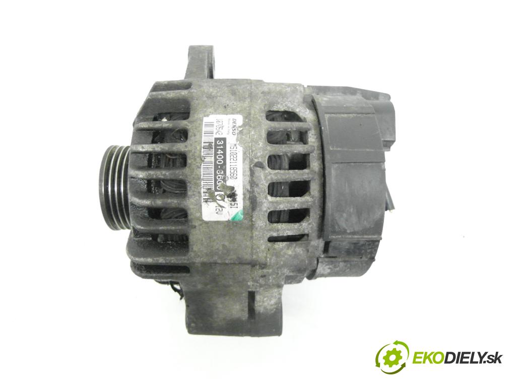 SUZUKI IGNIS II (MH) HB 2006 61,00 1.3 (RM413) - M13A 1328,00 Alternátor MS1022118560 ; 3140086G0 (Alternátor)