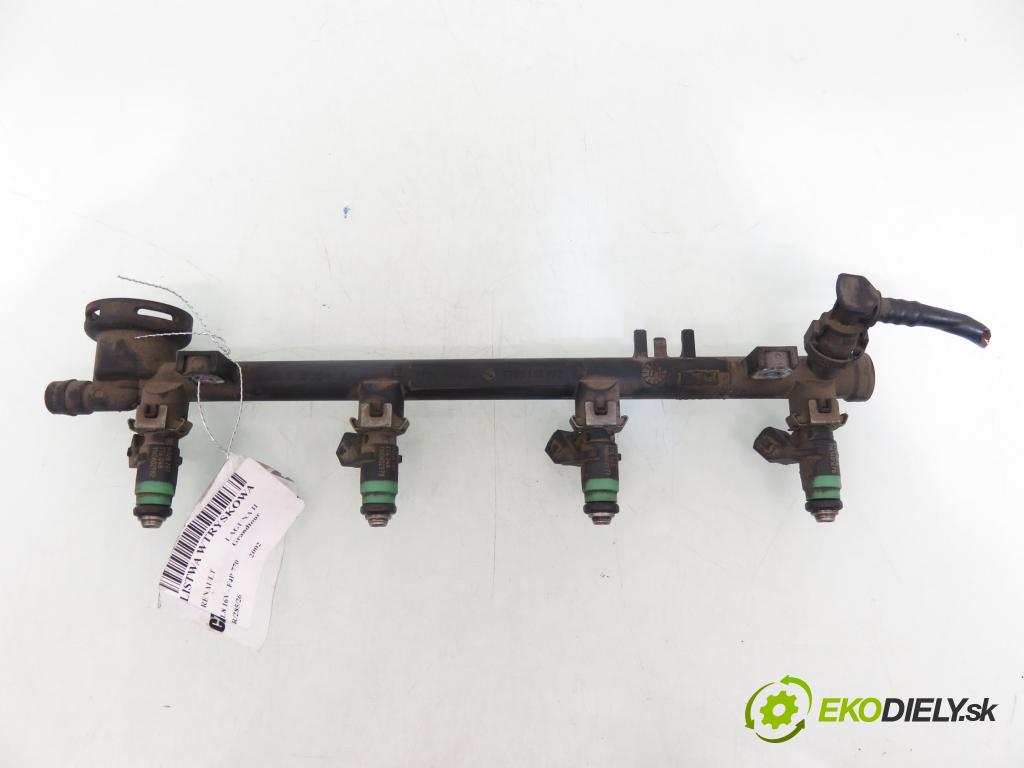 RENAULT LAGUNA II Grandtour (KG0/1_) KOMBI 2002 89,00 1.8 16V - F4P 770 1783,00 Lišta vstrekovacia 7700107405 ; 7700112777 ; ITG048 (Vstrekovacia lišta)