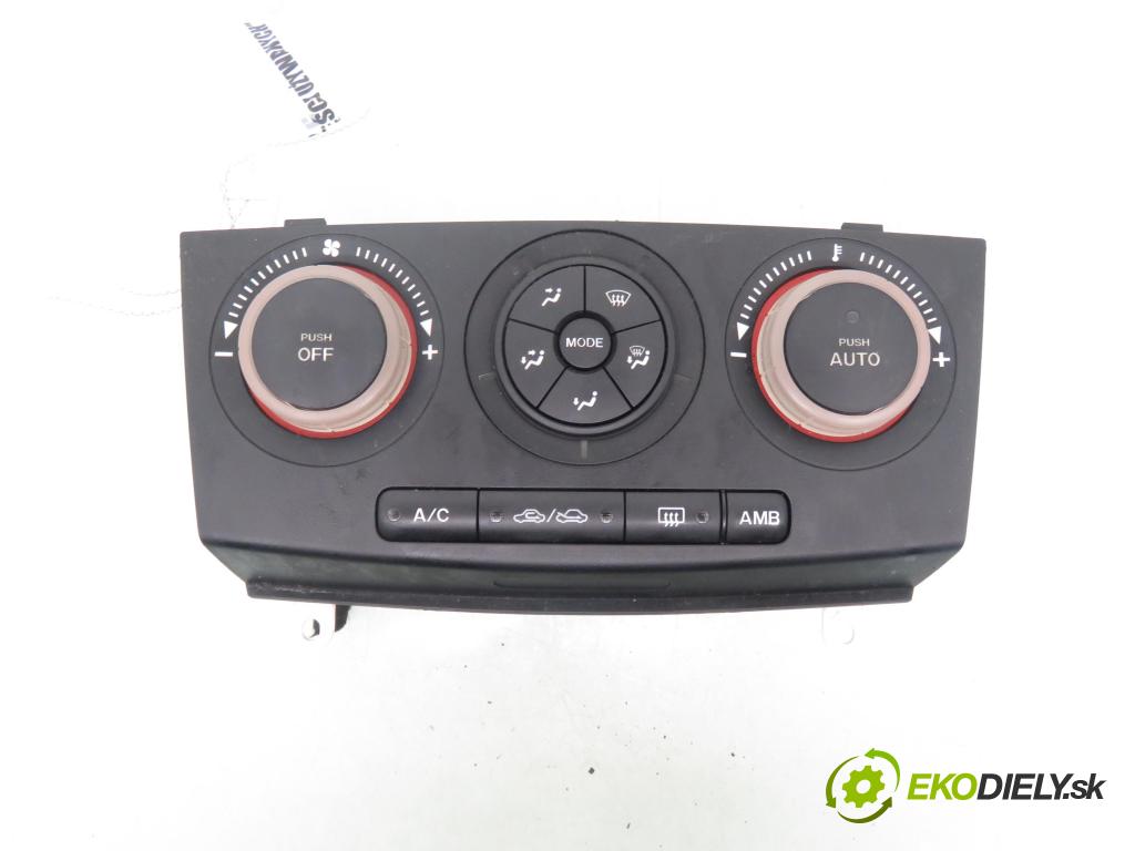 MAZDA 3 (BK) HB 2004 77,00 1.6 - B6ZE 1598,00 Panel kúrenia KLIMATRONIK K1900BP4M