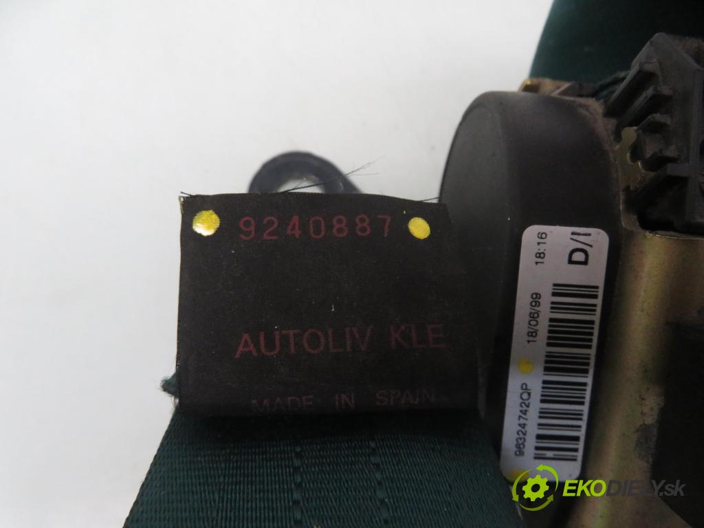 CITROEN BERLINGO FIRST Skrzynia (M_) KOMBIVAN 1999 55,00 1.4 i 75 - KFW 1360,00 držák BEZPEČNOST PP 96324742QP ; 048080