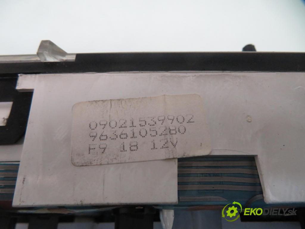 CITROEN BERLINGO FIRST Skrzynia (M_) KOMBIVAN 1999 55,00 1.4 i 75 - KFW 1360,00 prístrojovka elektrický 9636105280 ; 09021539902