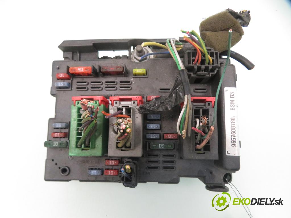 PEUGEOT 206+ (T3E) HB 2012 50,00 1.4 HDi eco 70 - 8HR (DV4C) 1398,00 MODUL BSM 9657608780 ; 9657608780 ; 9636079380