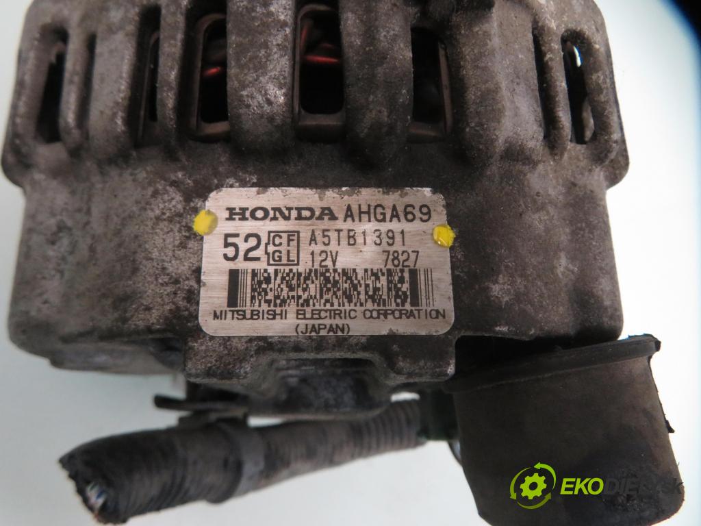 HONDA JAZZ II (GD_, GE3, GE2) HB 2007 57,00 1.2 i-DSI (GD5, GE2) - L12A1 1243,00 Alternátor AHGA69 ; A5TB1391 (Alternátor)