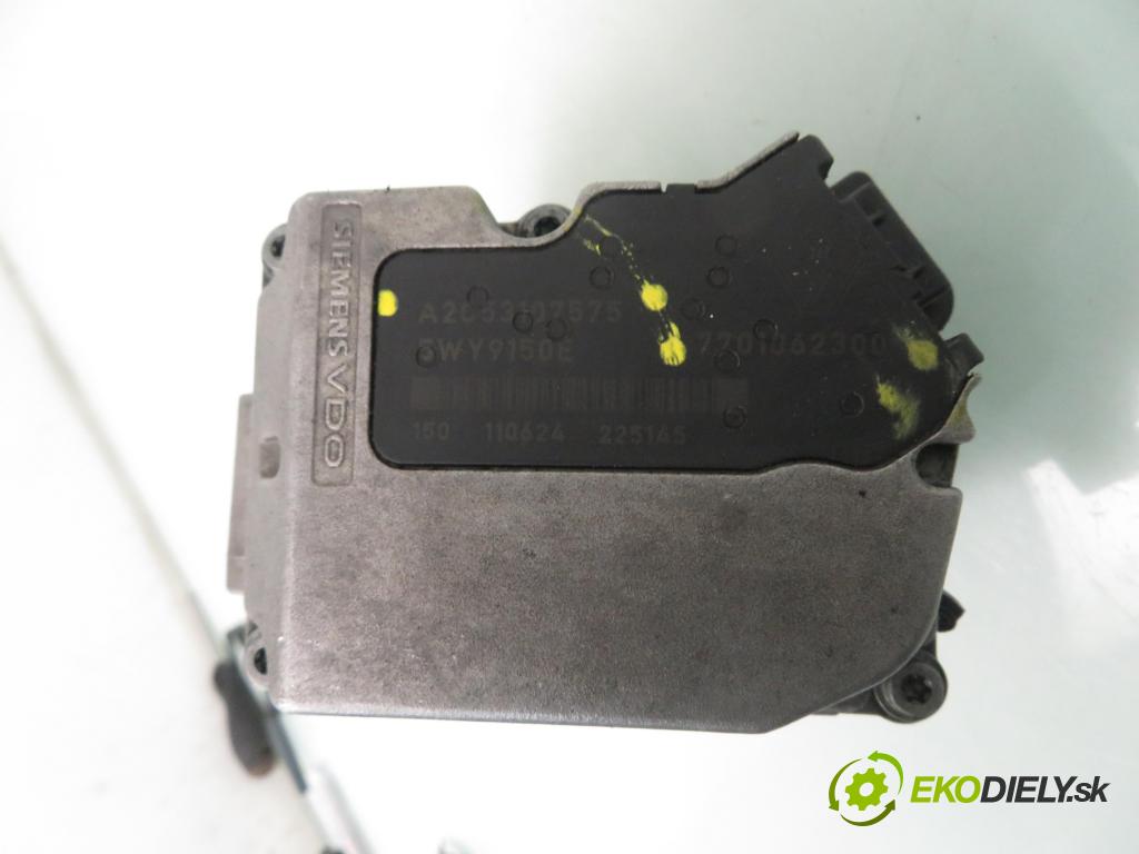 RENAULT SCENIC II (JM0/1_) MINIVAN 2004 88,00 1.9 DCI - F9Q 812 1870,00 škrtíci klapka A2C53107575 ; 5WY9150E ; 7701062300 (Škrticí klapka)