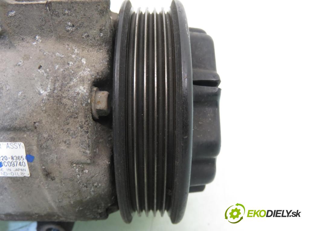 MERCEDES-BENZ KLASA A (W168) HB 2002 60,00 1.4 A 140 82 - M 166.940 1397,00 KOMPRESOR: klimatizace 4472208365 ; 6SEU120 (Kompresor klimatizace)