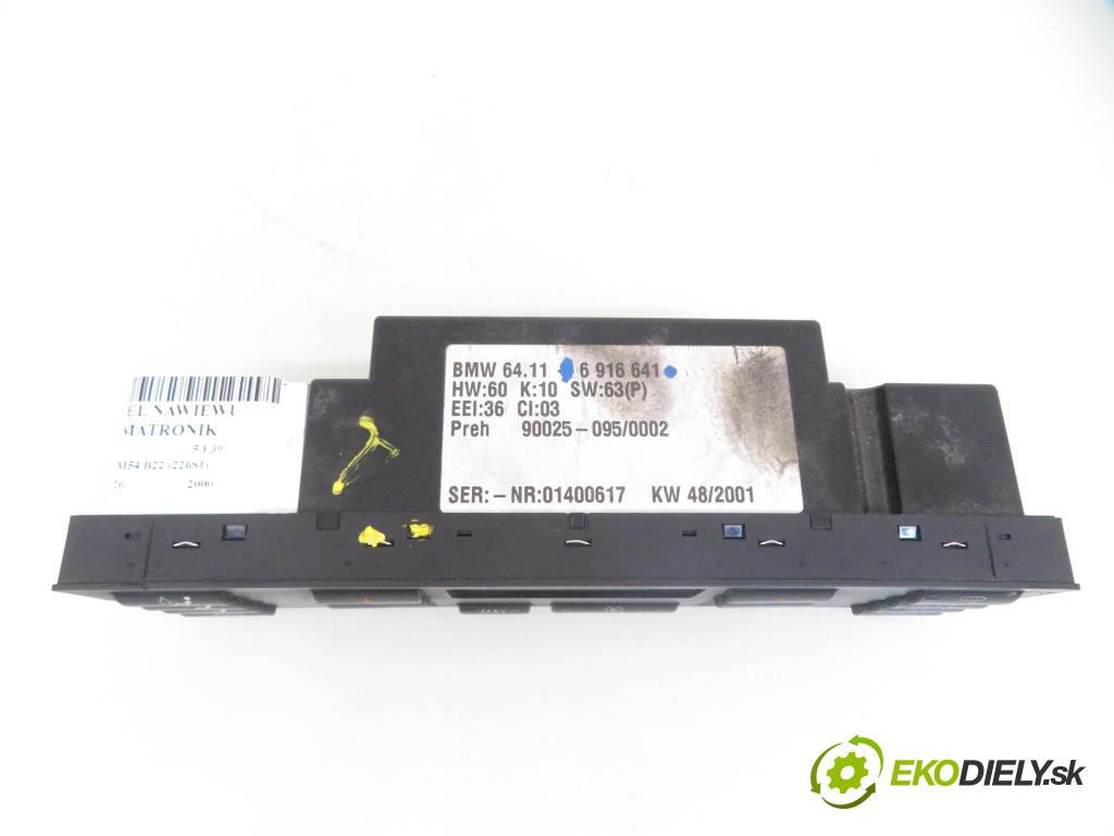 BMW 5 (E39) SEDAN 2000 125,00 520 i - M54 B22 (226S1) 2171,00 Panel topení KLIMATRONIK 6916641