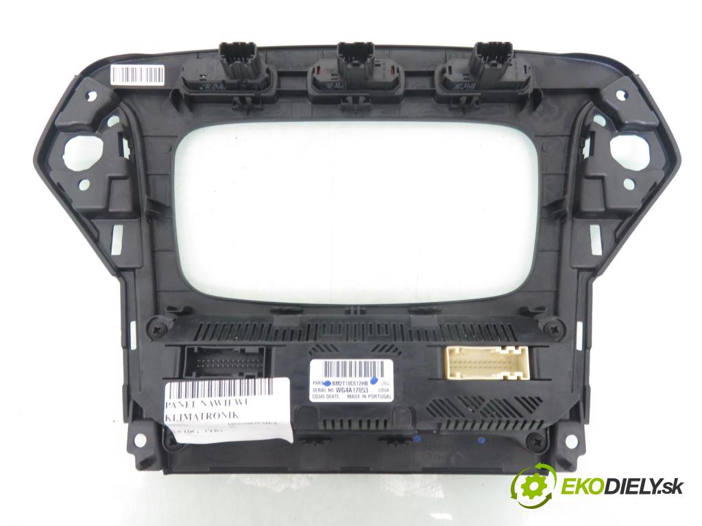 FORD MONDEO IV (BA7) LIFTBACK 2011 103,00 2.0 TDCi 140 - QXBA 1997,00 Panel kúrenia KLIMATRONIK BM2T18C612HB ; BS7118522