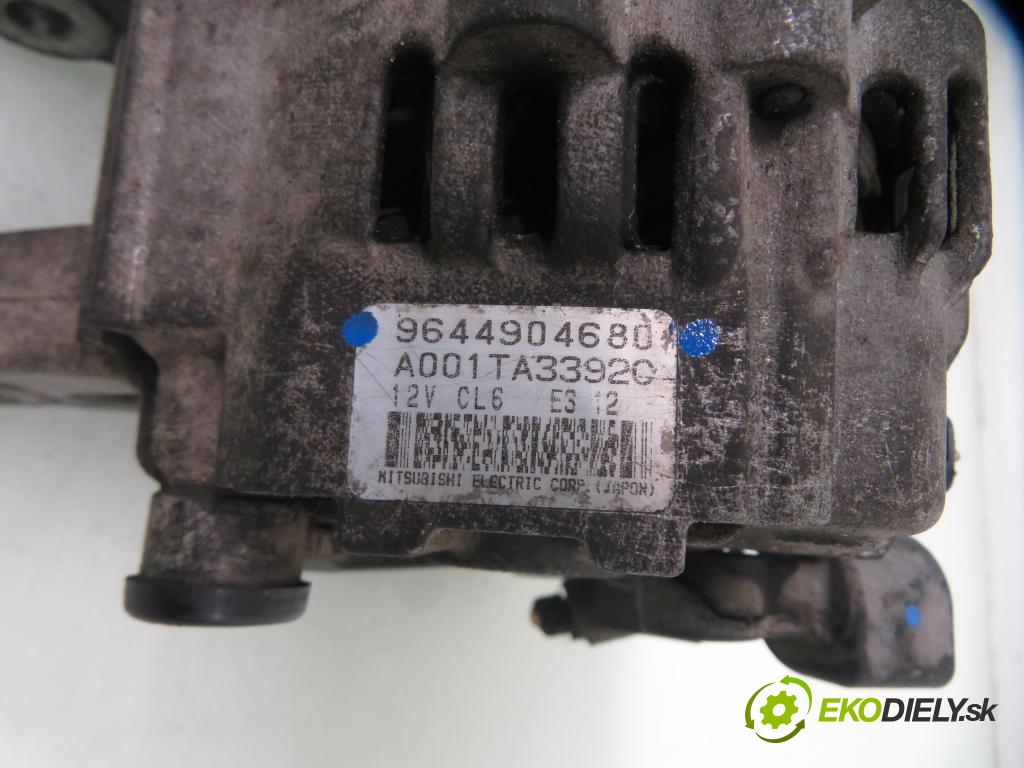 CITROEN C2 (JM_) HB 2003 44,00 1.1 - HFX (TU1JP) 1124,00 Alternátor 9644904680 (Alternátor)