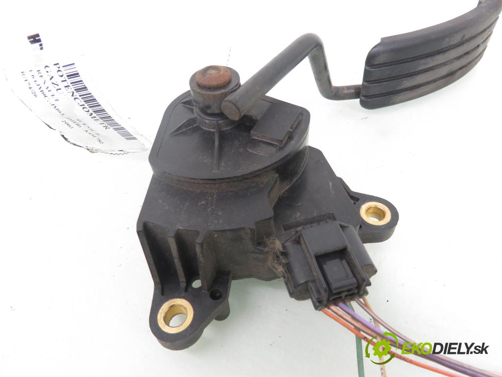RENAULT SCENIC II (JM0/1_) MINIVAN 2003 83,00 1.6 (JM0C, JM0J, JM1B) - K4M 782 1598,00 potenciometr plynového pedálu 8200159647 (Potenciometr plynového pedálu)