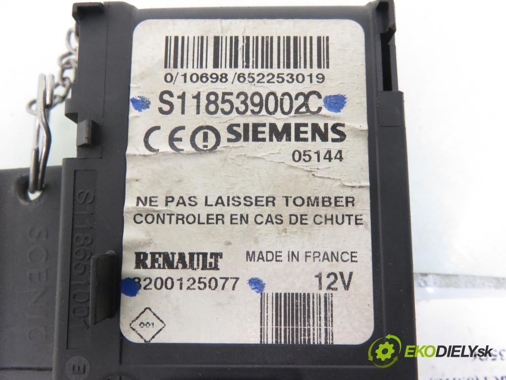 RENAULT SCENIC II (JM0/1_) MINIVAN 2005 78,00 1.5 dCi 106 - K9K 732 1461,00 CZYTNIK KARTY: 8200125077 ; S118539002