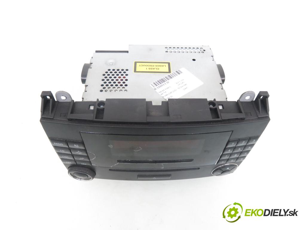 MERCEDES-BENZ KLASA B Sports Tourer (W245) HB 2005 85,00 B 180 (245.232) - M 266.940 1699,00 RADIO CD A1698204789