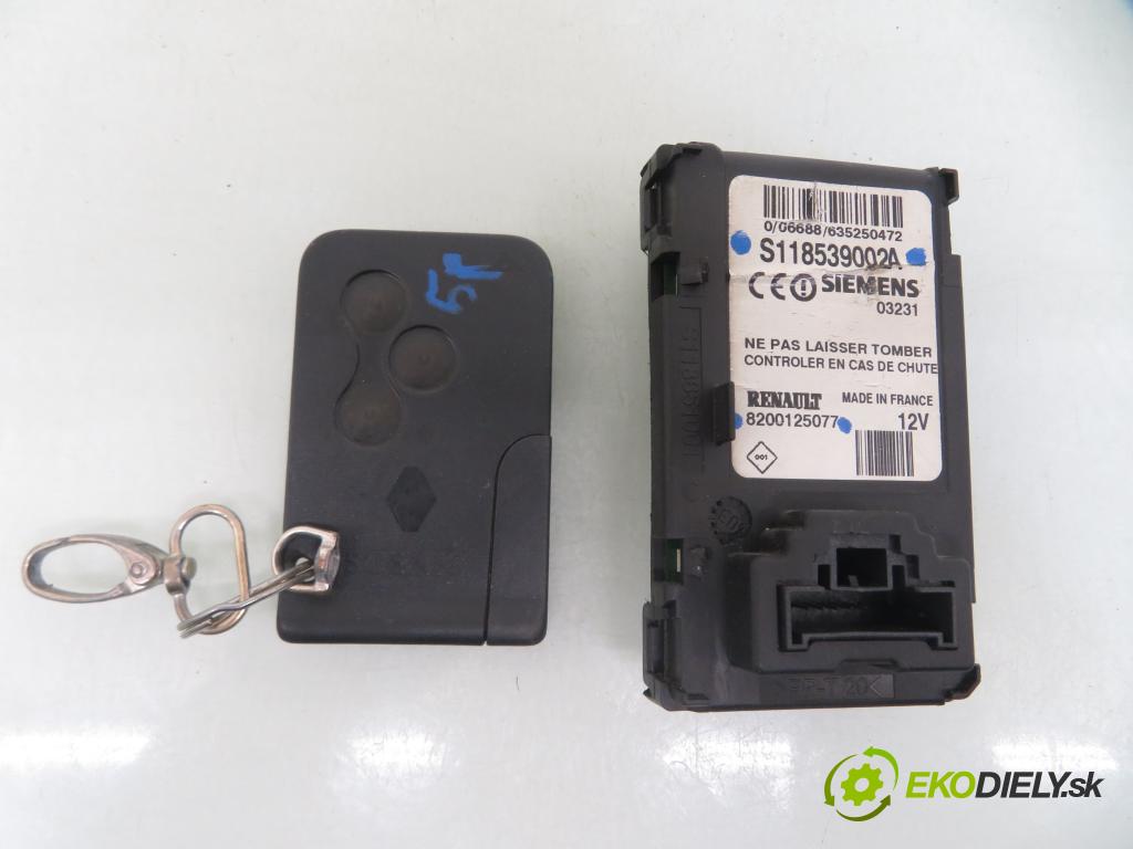RENAULT SCENIC II (JM0/1_) MINIVAN 2003 83,00 1.6 (JM0C, JM0J, JM1B) - K4M 782 1598,00 čítač KARTY: S118539002A ; 8200125077