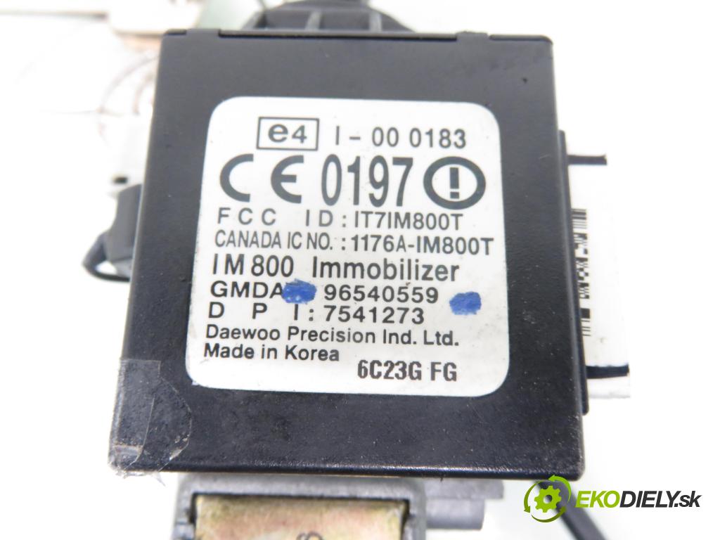 CHEVROLET AVEO / KALOS liftback (T200) HB 2005 61,00 1.4 - F14S3 1399,00 spinačka / imobilizéra IMMO / Riadiaca jednotka 96435561 ; 5WY1E57E ; 96540559