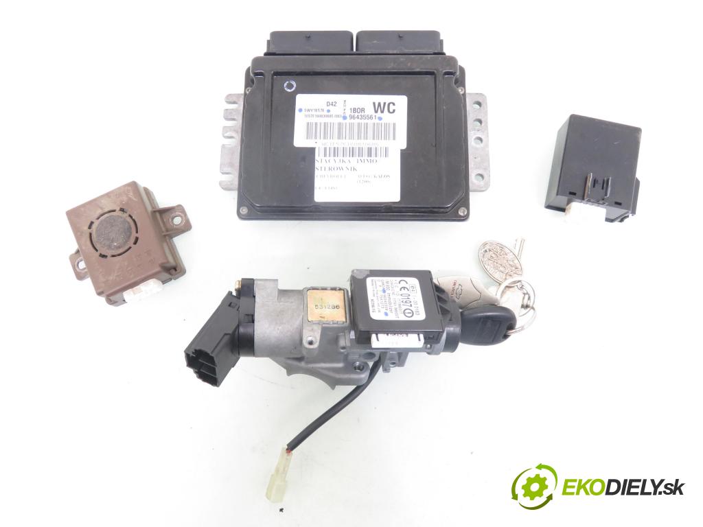 CHEVROLET AVEO / KALOS liftback (T200) HB 2005 61,00 1.4 - F14S3 1399,00 spinačka / imobilizéra IMMO / Riadiaca jednotka 96435561 ; 5WY1E57E ; 96540559