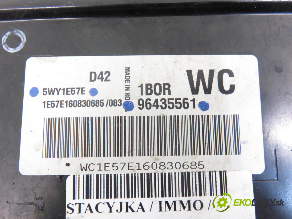 CHEVROLET AVEO / KALOS liftback (T200) HB 2005 61,00 1.4 - F14S3 1399,00 spinačka / imobilizéra IMMO / Riadiaca jednotka 96435561 ; 5WY1E57E ; 96540559