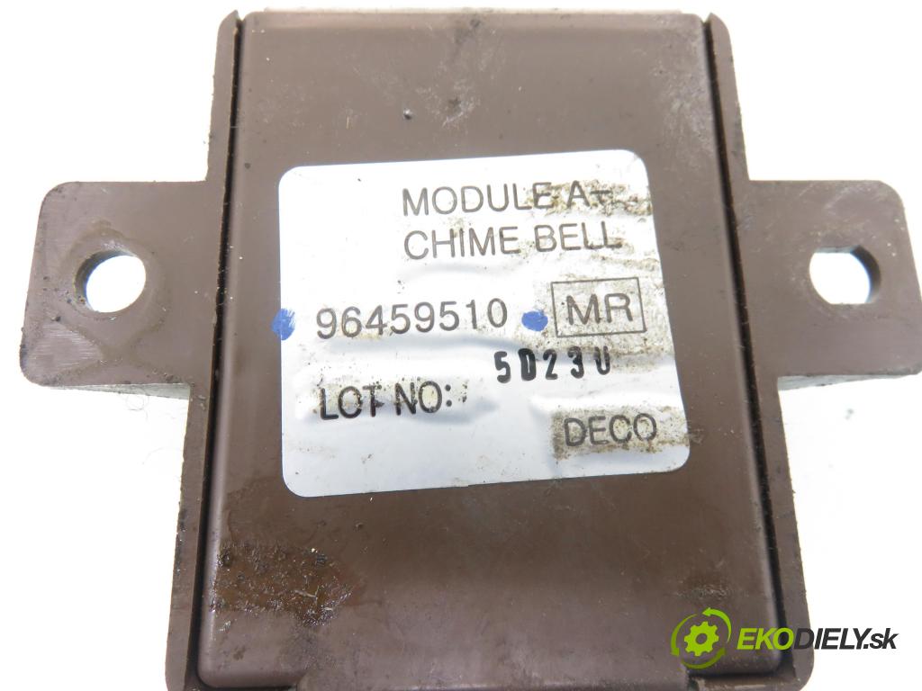 CHEVROLET AVEO / KALOS sedan (T200) SEDAN 2006 69,00 1.4 16V 94 E-TEC II - F14D3 1399,00 spinačka / imobilizéra IMMO / Riadiaca jednotka 96417550 ; 96408390 ; 96459510