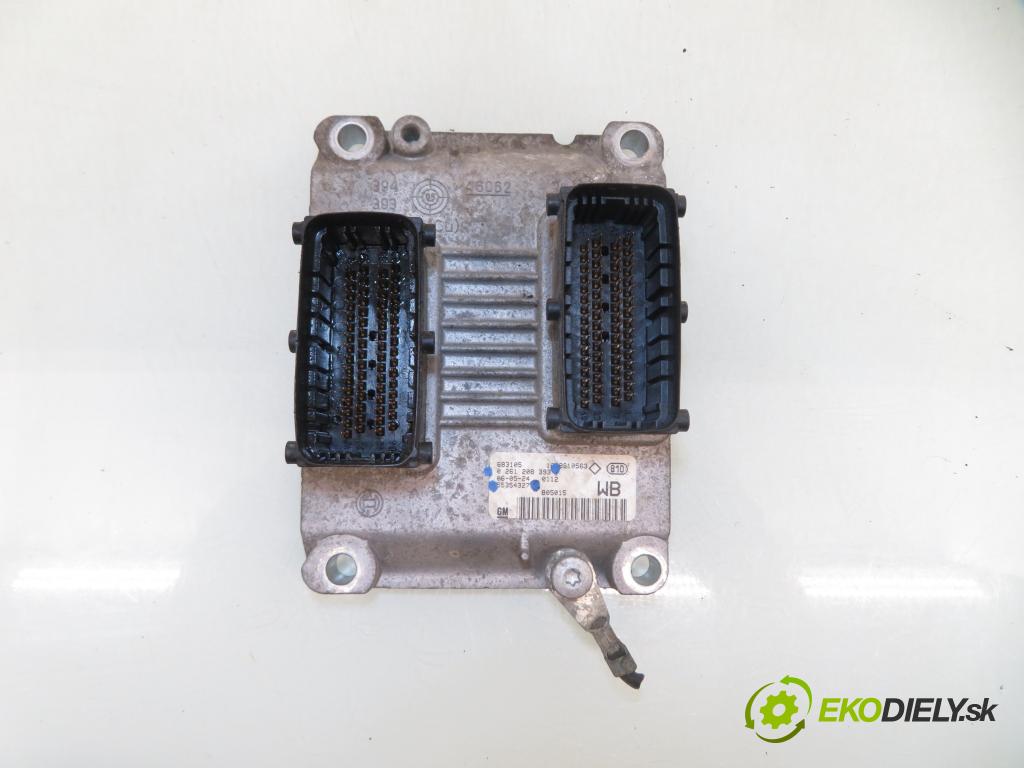 OPEL CORSA C (X01) HB 2003 44,00 1 - Z 10 XEP 998,00 spínačka / imobilizéra IMMO / řídící jednotka 0261208393 ; 55354327 ; 13236032
