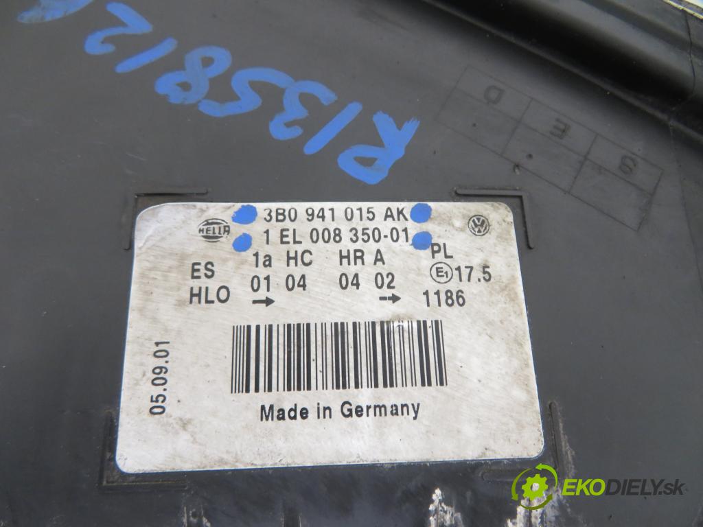 VW PASSAT B5.5 (3B3) SEDAN 2002 74,00 1.9 TDI PD 101 - AVB 1896,00 světlo LP 3B0941015AK ; 1EL00835001
