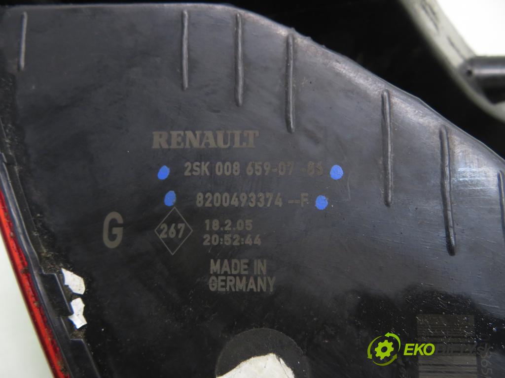 RENAULT SCENIC II (JM0/1_) MINIVAN 2005 88,00 1.9 DCI - F9Q 812 1870,00 Svetlo ľavé zadné 2SK0086590786 ; 8200493374F