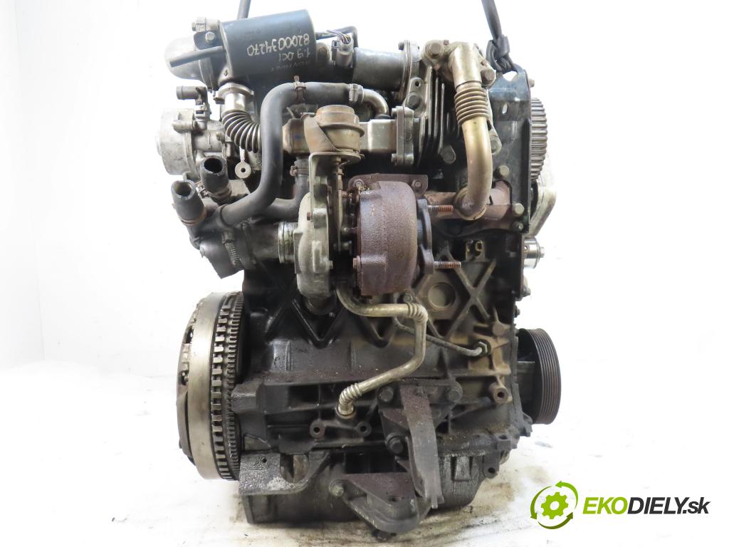 RENAULT SCENIC II (JM0/1_) MINIVAN 2005 88,00 1.9 DCI - F9Q 812 1870,00 Motor DIESEL F9Q812