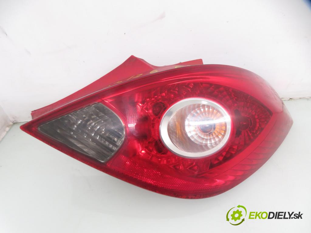 OPEL CORSA D (S07) HB 2008 44,00 1.0 12V 60 - Z 10 XEP 998,00 Svetlo pravé zadné 13186351