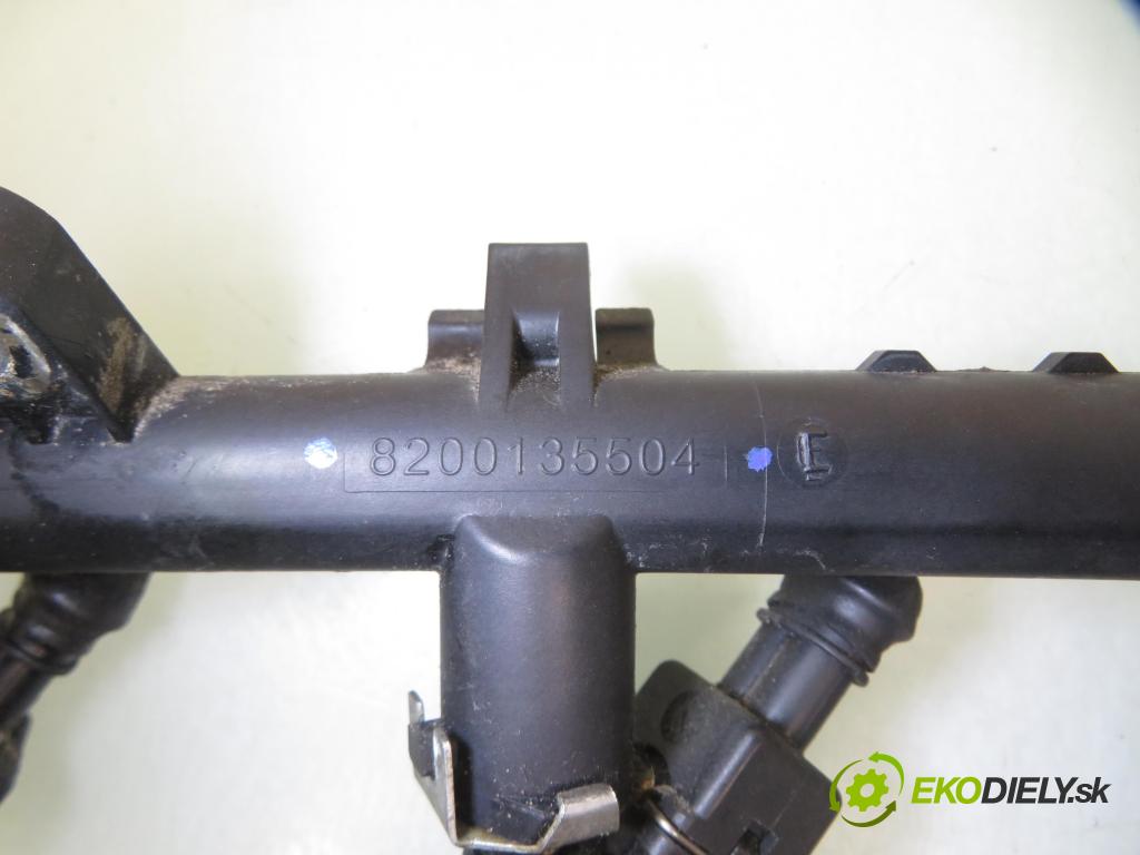RENAULT SCENIC II (JM0/1_) MINIVAN 2003 83,00 1.6 (JM0C, JM0J, JM1B) - K4M 782 1598,00 lišta vstřikovací 8200135504 ; H132259 ; ITGM60 (Vstřikovací lišta)