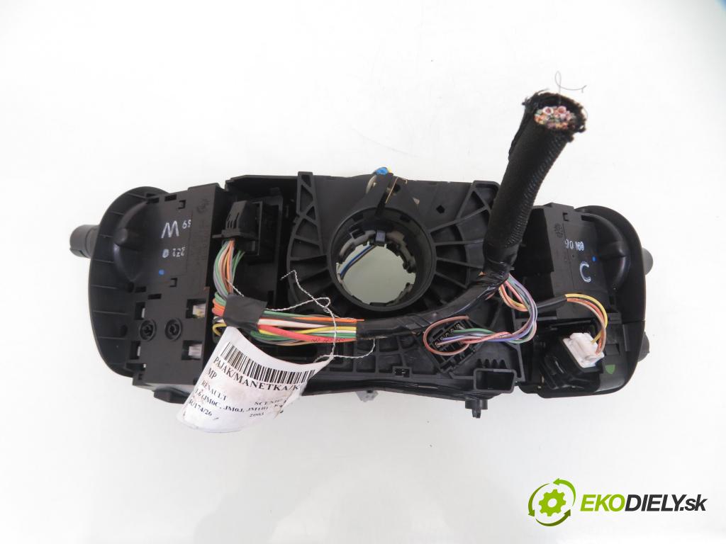 RENAULT SCENIC II (JM0/1_) MINIVAN 2003 83,00 1.6 (JM0C, JM0J, JM1B) - K4M 782 1598,00 páčka/prepínač 61880004 ; 61880052