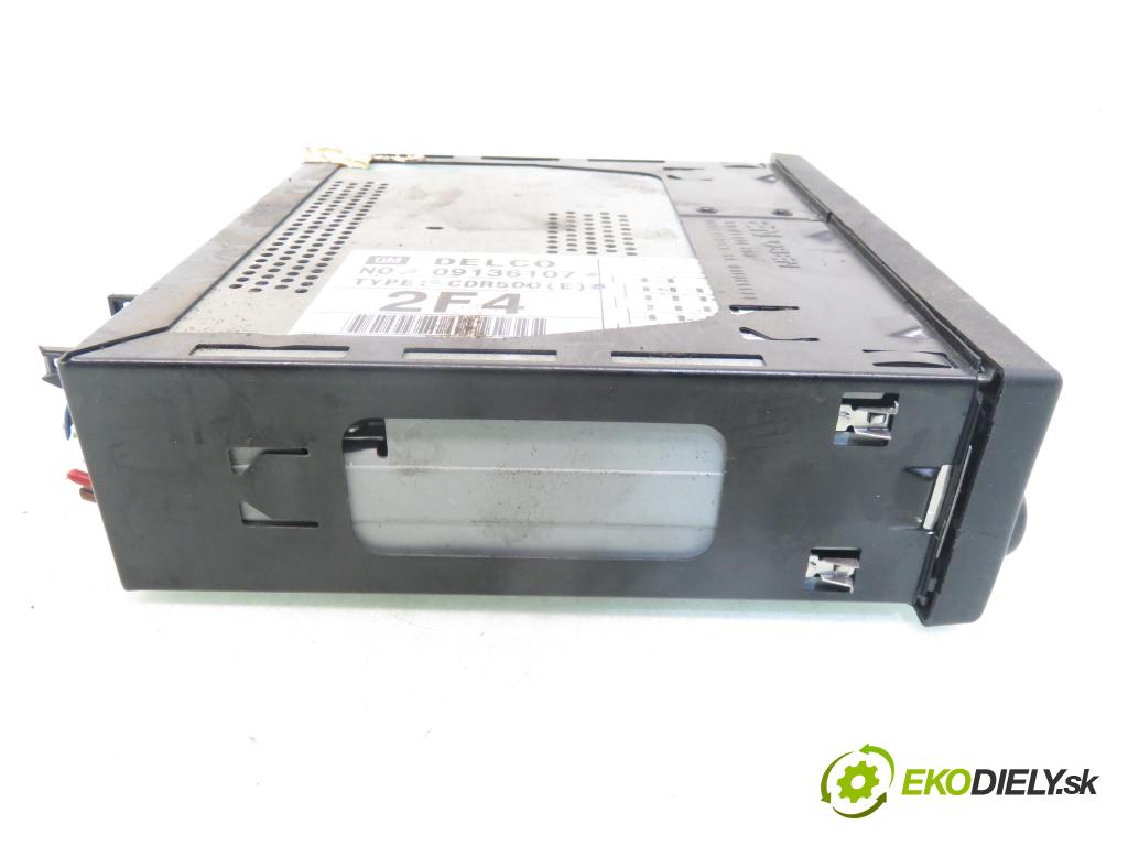 OPEL VECTRA B (J96) KOMBI 1999 74,00 1.6 16V 100 1598,00 RADIO CD 09136107 ; CDR500E
