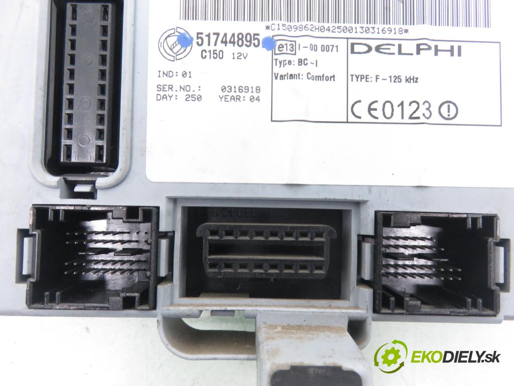 FIAT DOBLO Cargo (223_) KOMBIVAN 2004 74,00 1.9 JTD 100 - 182 B9.000 1910,00 MODUL BSI 51744895