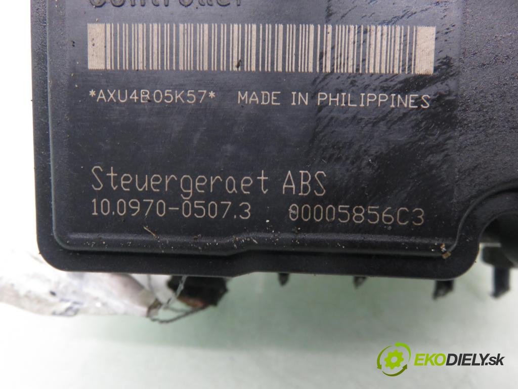 OPEL ASTRA H (A04) HB 2004 74,00 1.7 CDTI 100 - Z 17 DTH 1686,00 pumpa ABS 10097005073 ; 24447833 ; 10020700204 (Pumpa ABS)