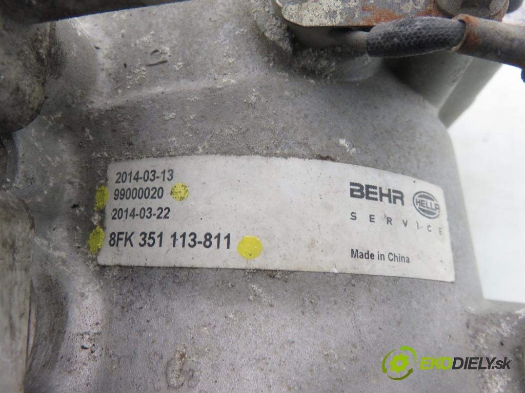 FORD FOCUS (DAW, DBW) HB 2002 74,00 1.6 16V 100 - FYDA 1596,00 KOMPRESOR: klimatizace 99000020 ; 8FK351113811 (Kompresor klimatizace)