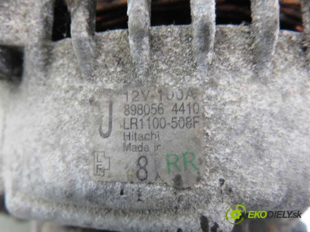 OPEL ASTRA H (A04) HB 2004 74,00 1.7 CDTI 100 - Z 17 DTH 1686,00 Alternátor 8980564410 ; LR1100508F (Alternátor)