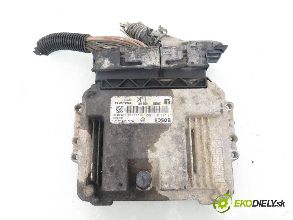 OPEL ASTRA H (A04) HB 2004 74,00 1.7 CDTI 100 - Z 17 DTH 1686,00 řídící jednotka motora 0281011380 ; 12992628 ; 8973729171