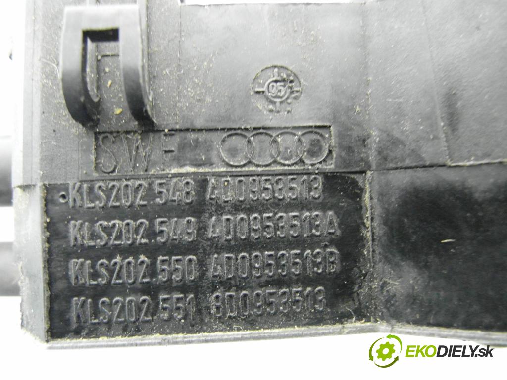 AUDI A4 (8D2, B5) SEDAN 1995 74,00 1.6 - ANA 1595,00 páčka/prepínač 4D0953513 ; 4D0953513A ; 4D0953513B