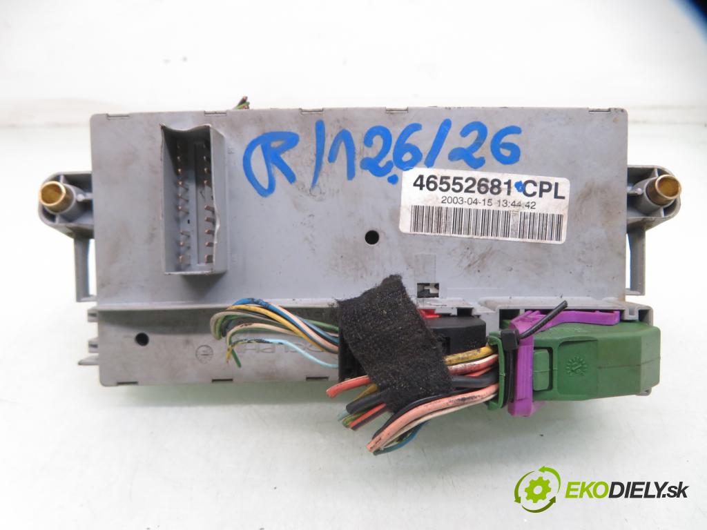 FIAT PUNTO (188_) HB 2002 59,00 1.2 16V 80 - 188 A5.000 1242,00 spínačka / imobilizéra IMMO / řídící jednotka IAW59FM3 ; 46812231 ; 46552681