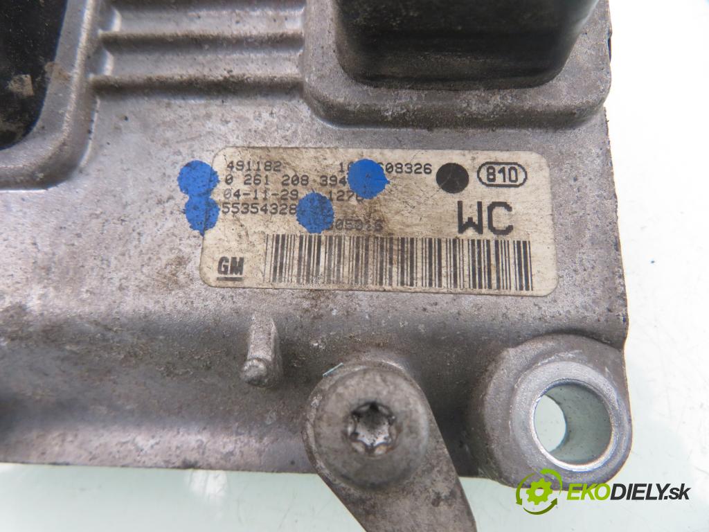 OPEL TIGRA TwinTop (X04) CABRIO 2005 66,00 1.4 - Z 14 XEP 1364,00 spinačka / imobilizéra IMMO / Riadiaca jednotka 0261208394 ; 55354328