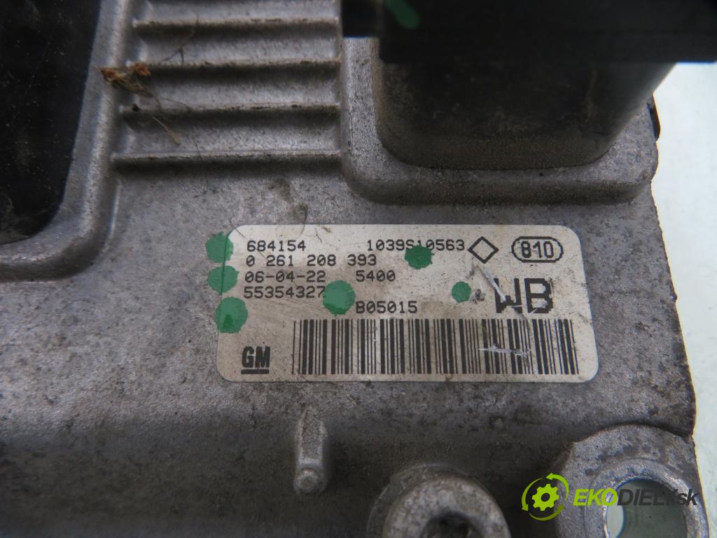 OPEL CORSA C (X01) HB 2003 44,00 1 - Z 10 XEP 998,00 spinačka / imobilizéra IMMO / Riadiaca jednotka 0261208393 ; 55354327 ; 13236031