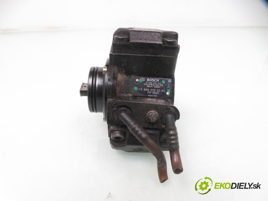 MERCEDES-BENZ KLASA A (W168) HB 1998 55,00 A 160 CDI 75 - OM 668.940 1689,00 pumpa vysokého TLAK: A6680700301 ; 0445010015