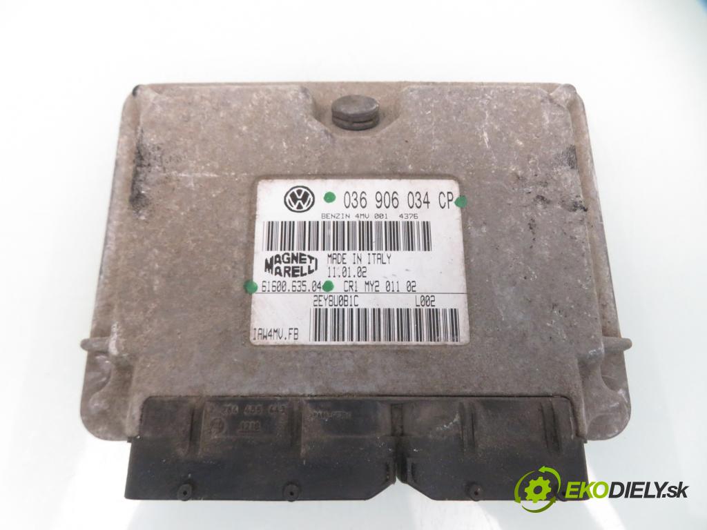 SEAT LEON (1M1) HB 2002 77,00 1.6 16 V - ATN 1598,00 spínačka / imobilizéra IMMO / řídící jednotka 036906034CP ; 6160063504 ; 1C0959799E