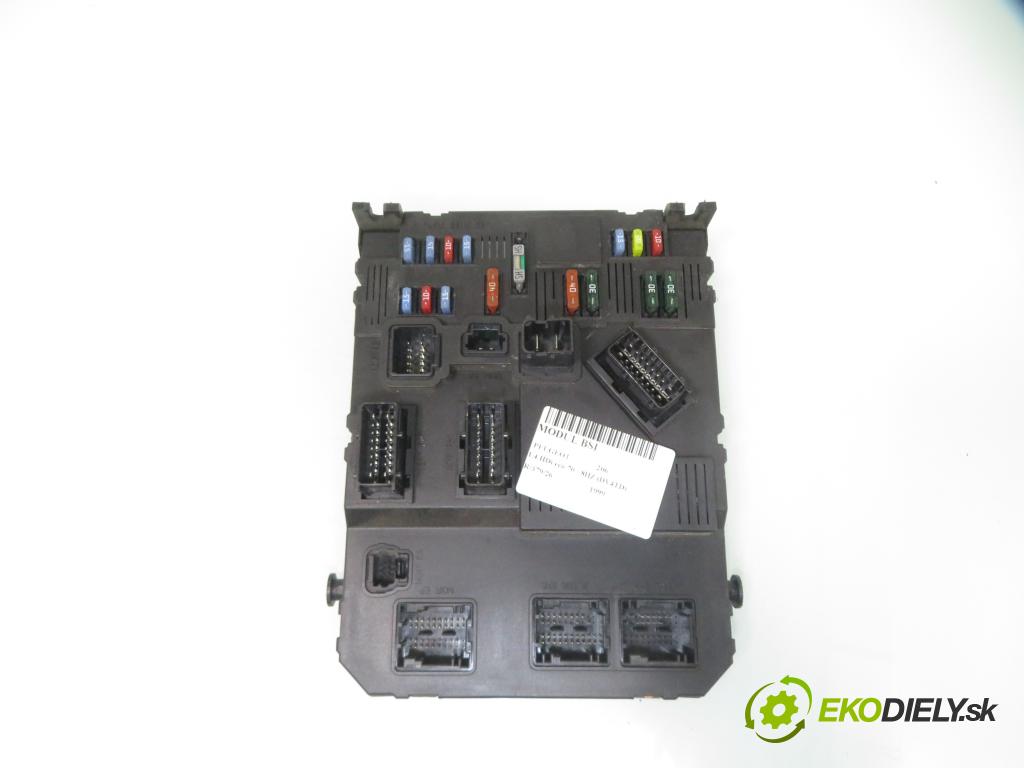 PEUGEOT 206 liftback (2A/C) HB 1999 50,00 1.4 HDi 8V 70 - 8HZ 1398,00 MODUL BSI 9653667580 ; S118085320E