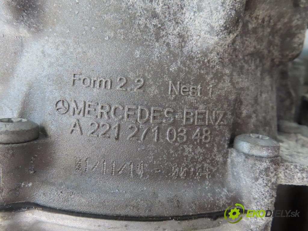 MERCEDES-BENZ KLASA E (W212) SEDAN 2009 215,00 E 350 CGI (212.057) - M 272.982 3498,00 převodovka AUTOMATICKÝ 2042704107 ; 722960 ; A2212712301