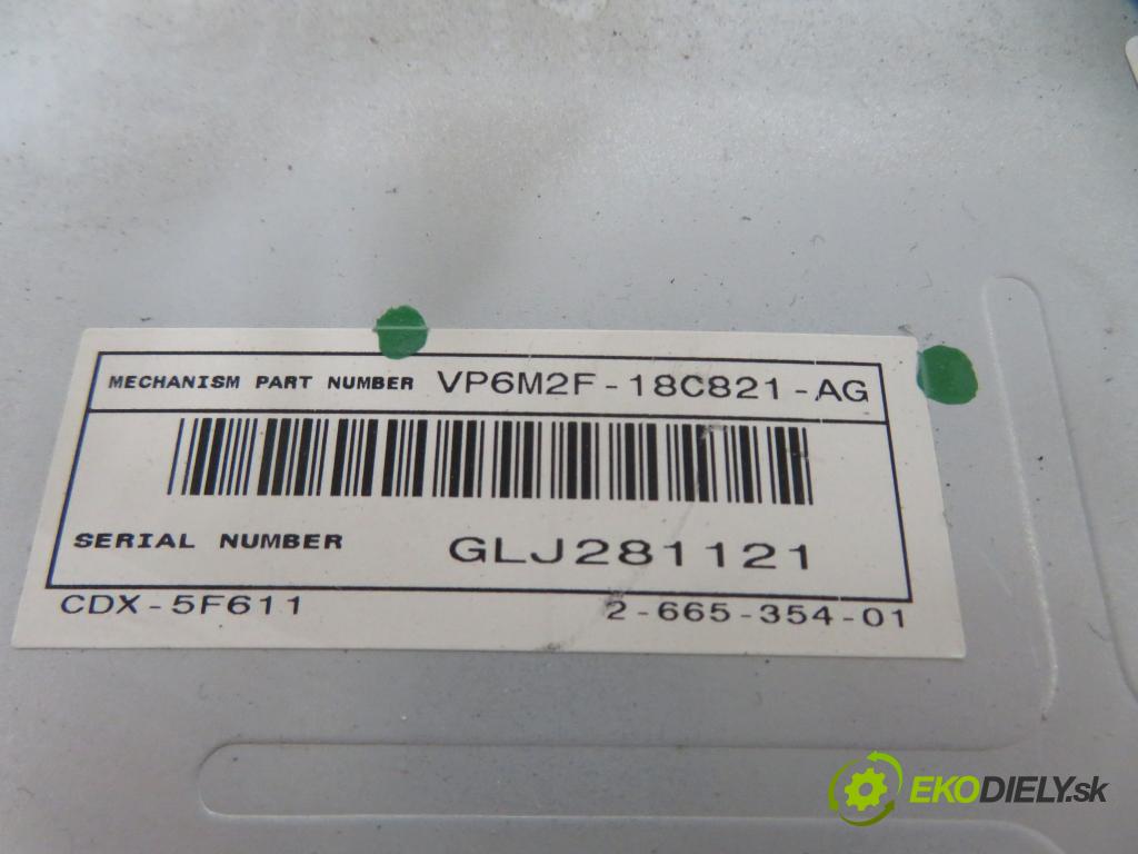 FORD MONDEO IV Turnier (BA7) KOMBI 2008 103,00 2.0 TDCi - QXBB 1997,00 RADIO CD VP6M2F18C821AG ; 7S7T18C939AF