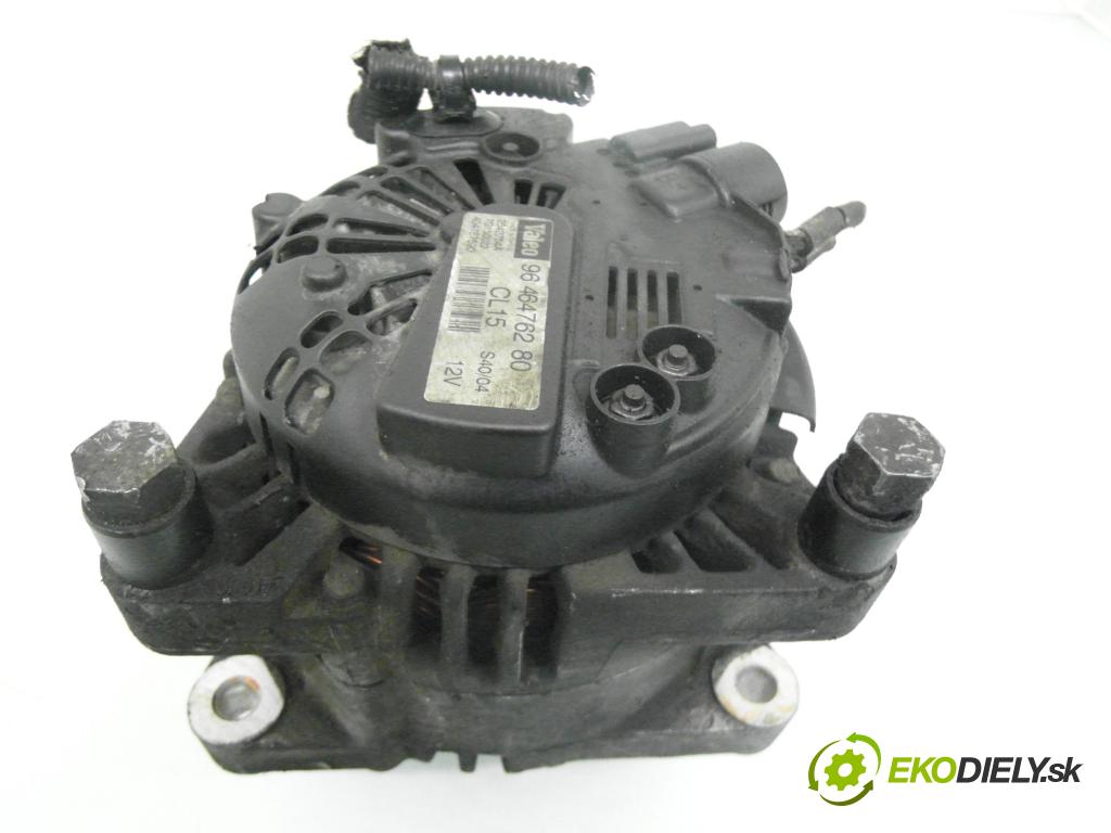 PEUGEOT 206 liftback (2A/C) HB 1999 50,00 1.4 HDi 8V 70 - 8HZ 1398,00 Alternátor 9646476280 ; 2542704A ; TG15C022 (Alternátor)