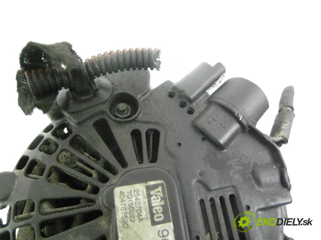 PEUGEOT 206 liftback (2A/C) HB 1999 50,00 1.4 HDi 8V 70 - 8HZ 1398,00 Alternátor 9646476280 ; 2542704A ; TG15C022 (Alternátor)