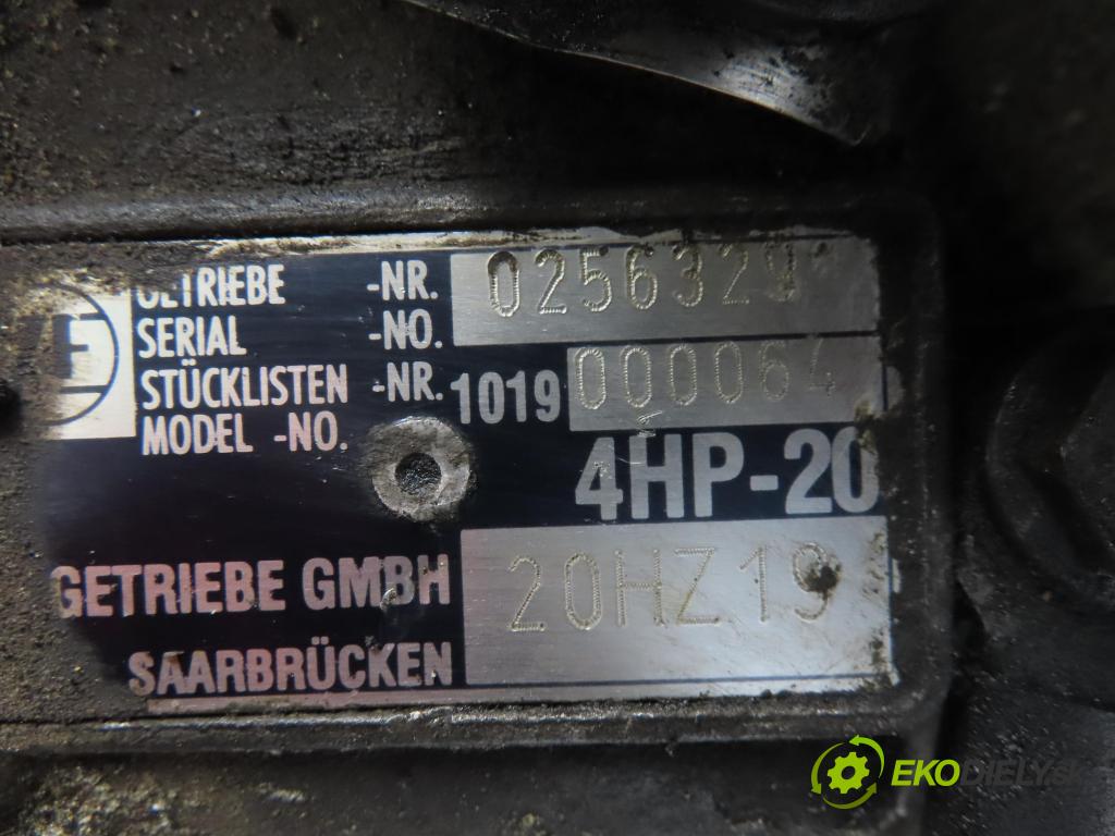PEUGEOT 607 (9D, 9U) SEDAN 2003 98,00 2.2 HDI - 4HX (DW12TED4/FAP) 2179,00 převodovka AUTOMATICKÝ 20HZ19 ; 4HP20